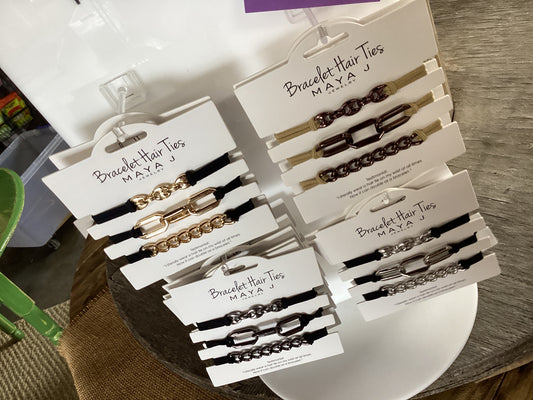 MAYA J CLASSIC BRACELET HAIR TIE