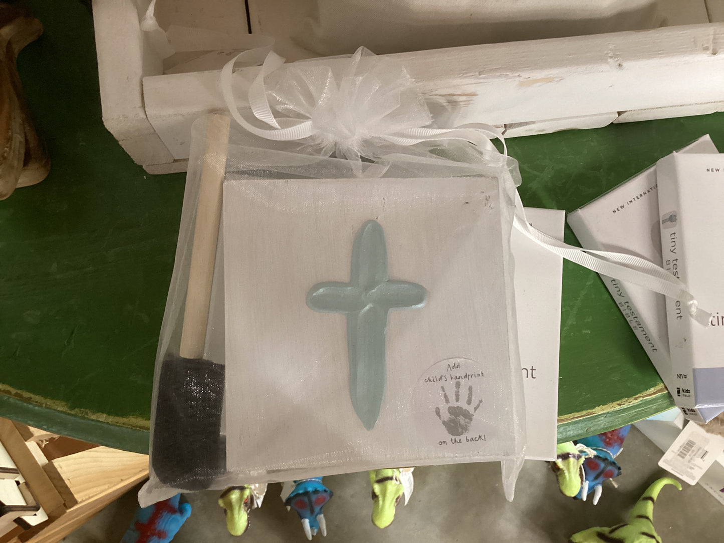 Cross and handprint kit - Blue