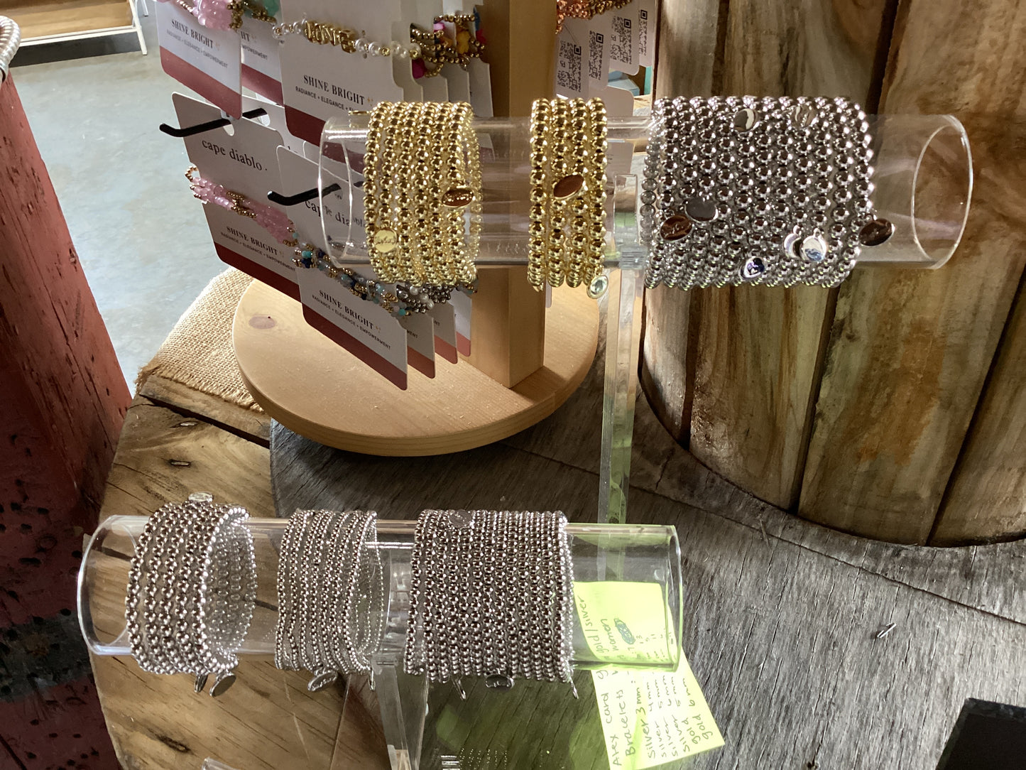Alex Carol Jewelry bracelets silver and gold