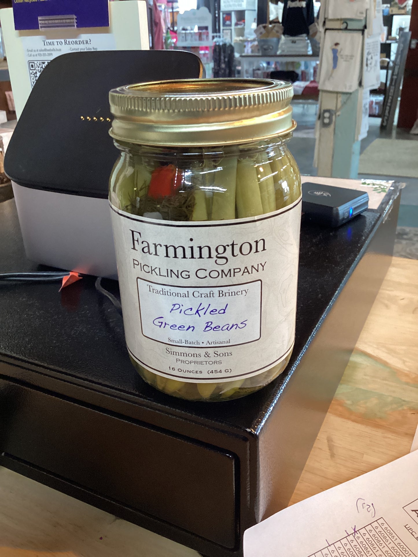 PICKLED GREEN BEANS