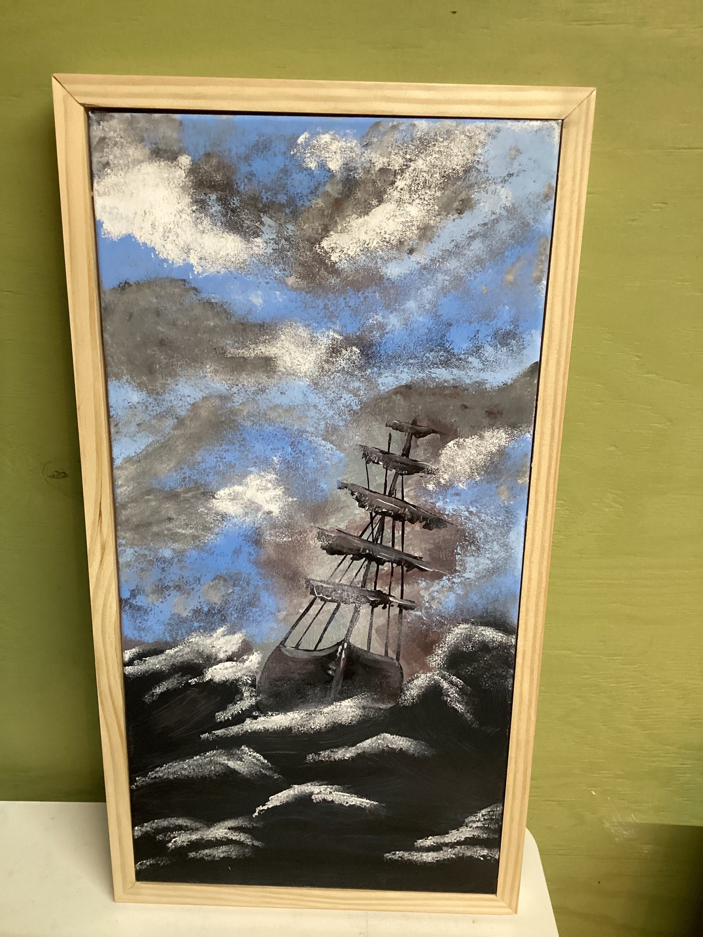 Painting by Raven