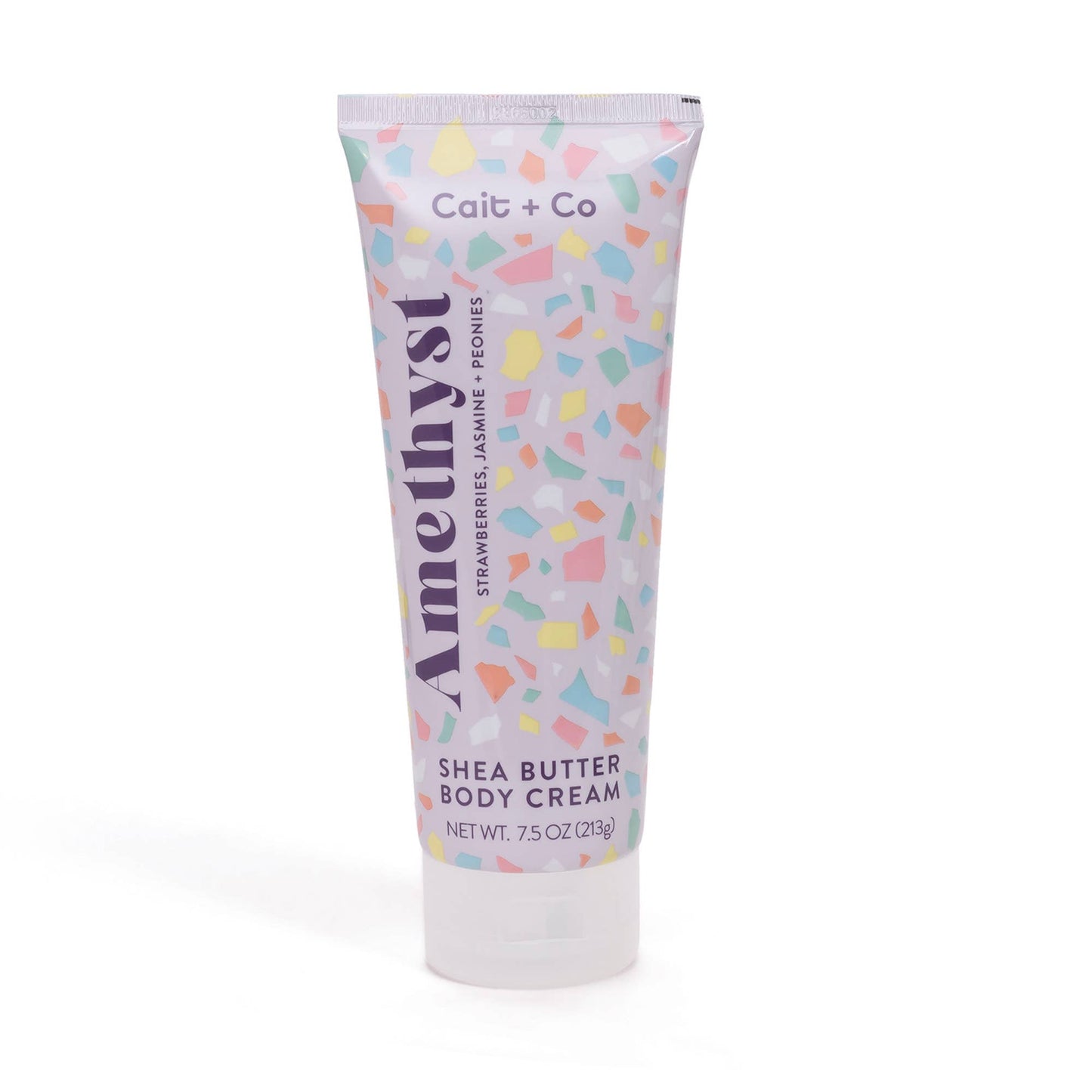 Cait + Co - Shea Butter Body Cream - 7.5oz Amethyst | Gem Collection