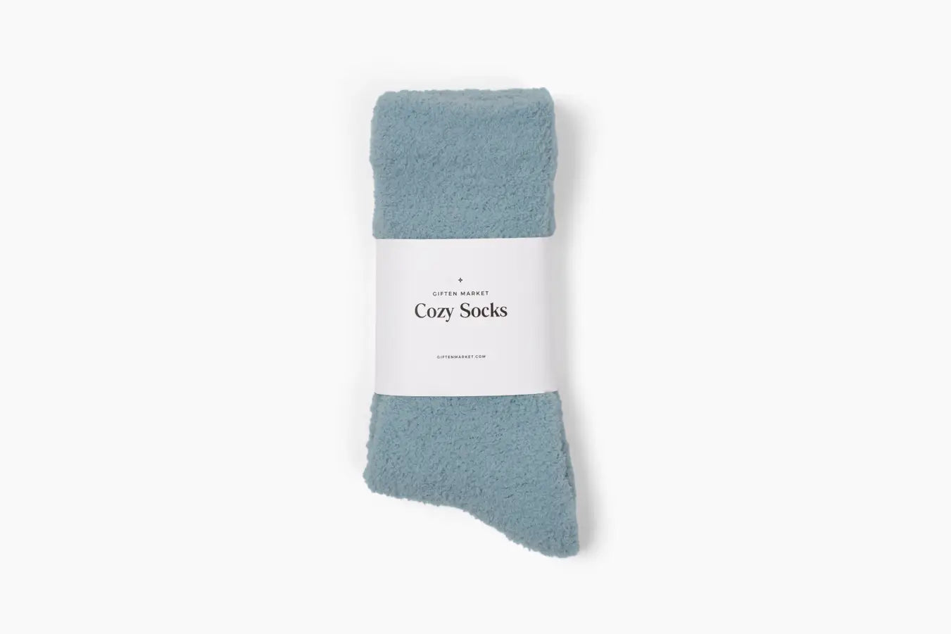 Giften Market - Cozy Cloud Socks - Stone Blue - Warm & Soft - Winter Gift