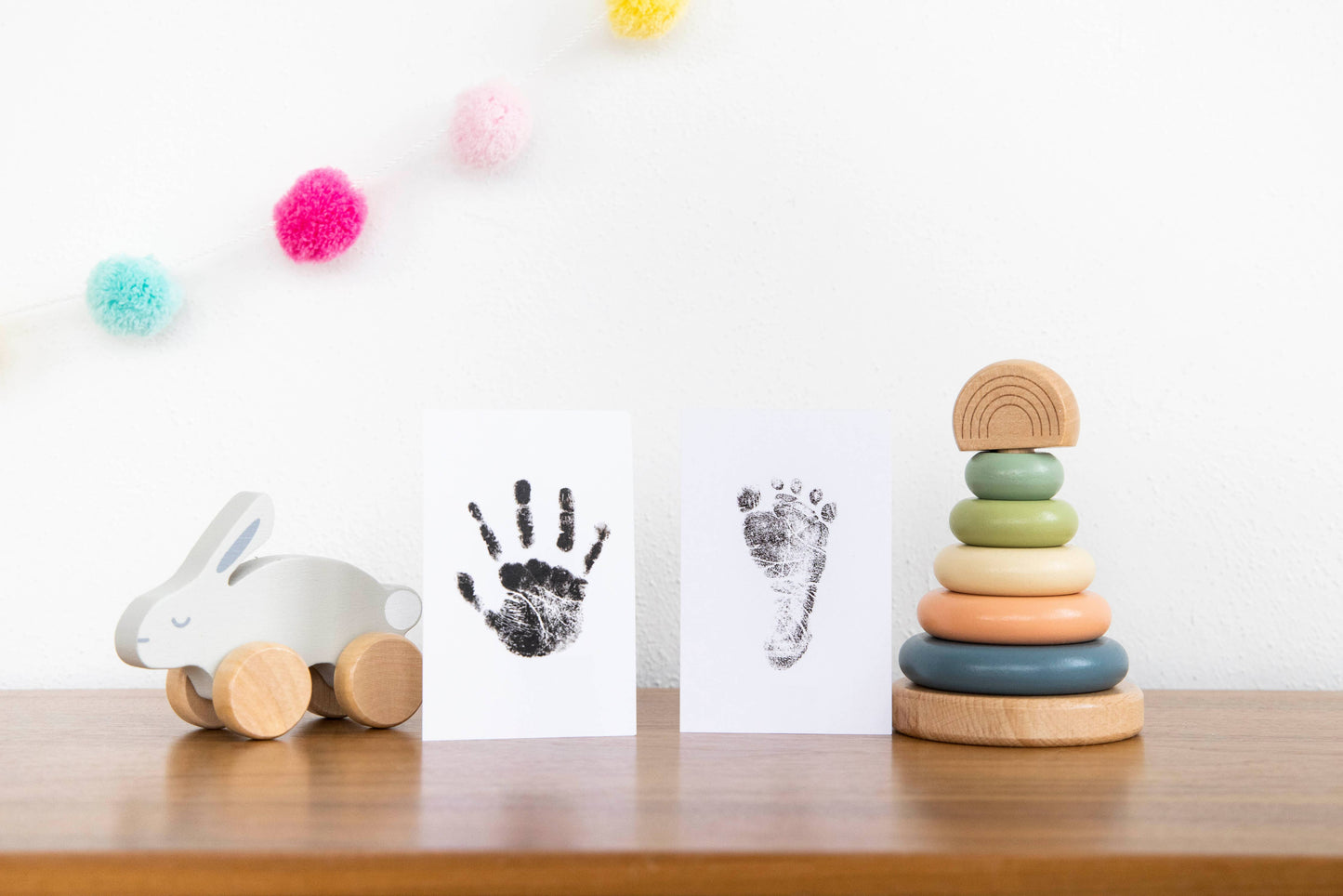 Pearhead - Baby Handprint or Footprint Clean-Touch Ink Pad Kit