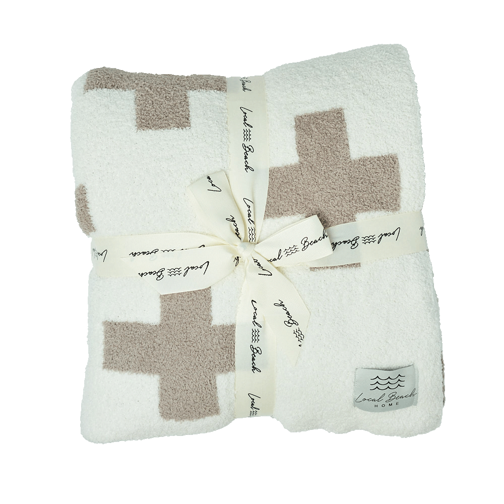 Local Beach - Cross Luxe Home Blanket