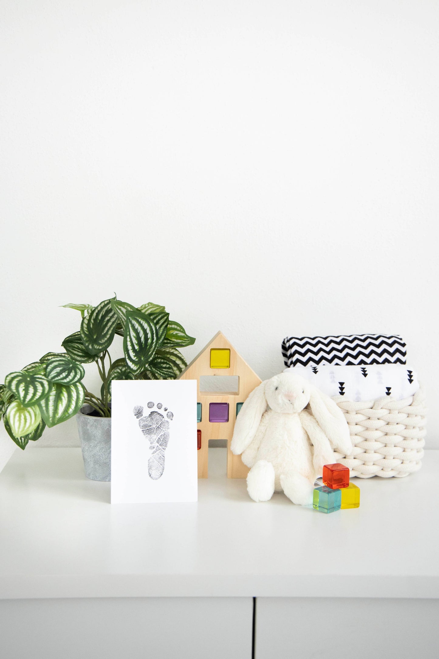 Pearhead - Baby Print Clean-Touch Ink Pad Kit, Medium/Large, Black
