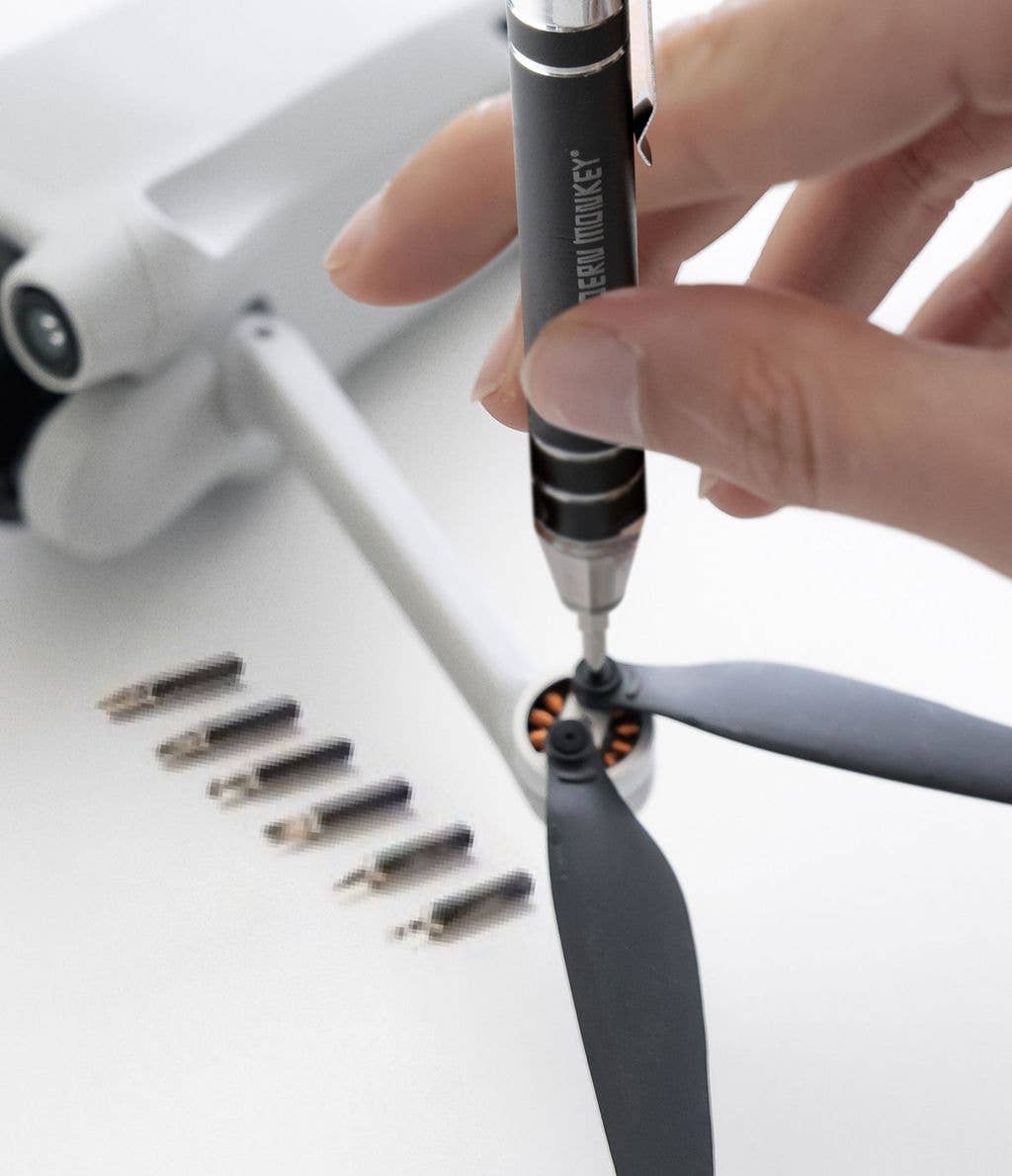 DM Merchandising -  Modern Monkey® Screw’d Up 6-in-1 Mini LED Screwdriver