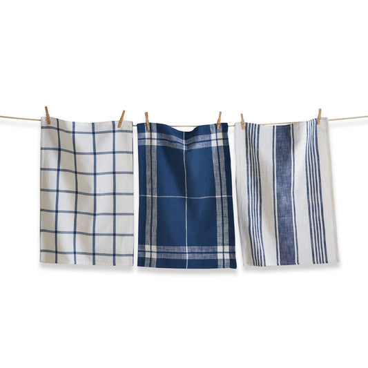 tag - Tag Classic Dishtowel Set of 3 - Blue