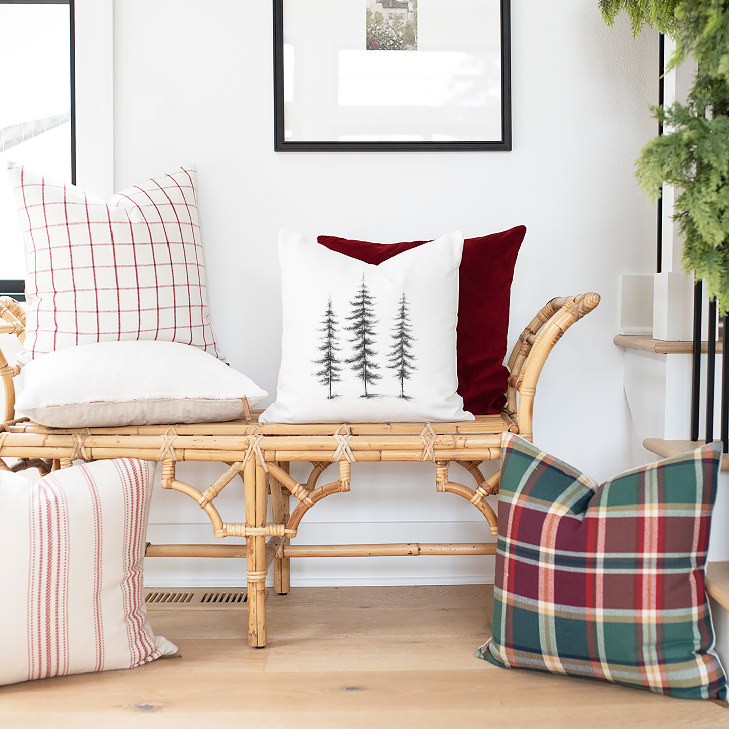 Porter Lane Home - Tree Trio Pillow Cover