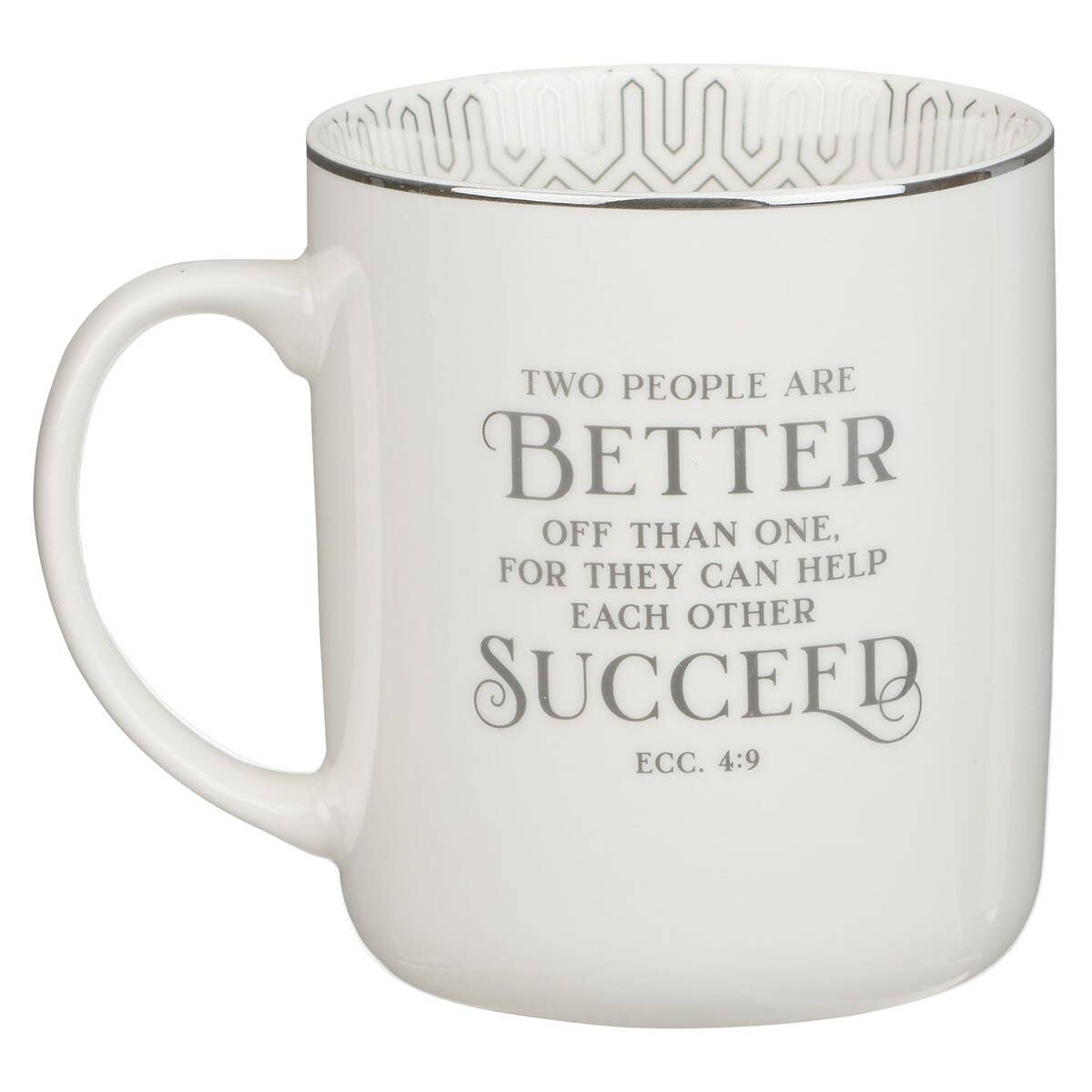Christian Art Gifts - Mug Set 2pc Mr. & Mrs. 1 Cor. 13:4
