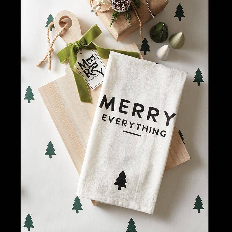 Santa Barbara Design Studio by Creative Brands - Holiday Tea Towel - Merry Everything