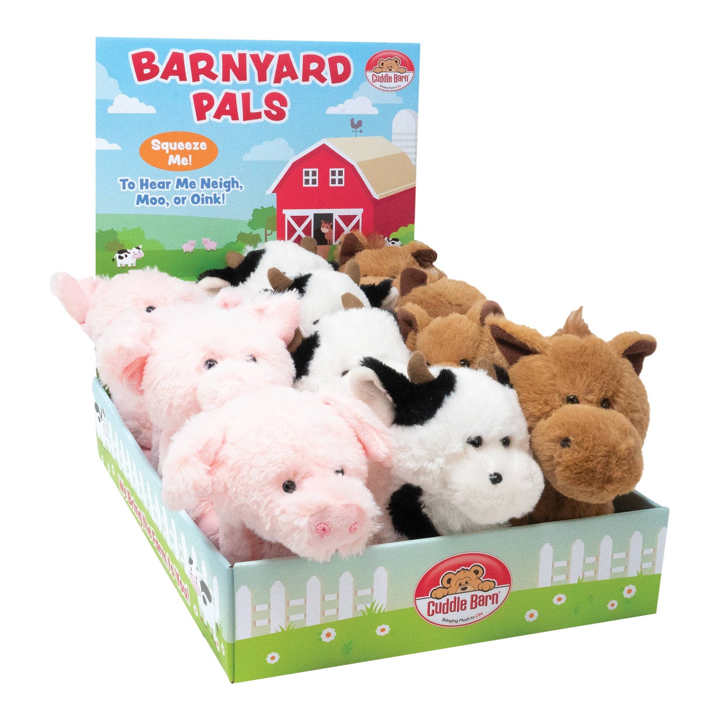 Cuddle Barn, Inc. - Barnyard Pals (Soft Cute Barn Farm Animals Plush Toy)