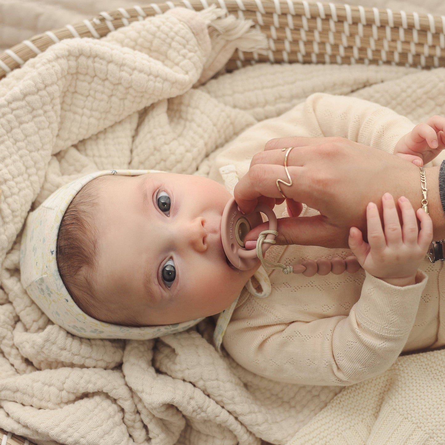 Bleu La La - Lulababe 2 Tone Pacifier
