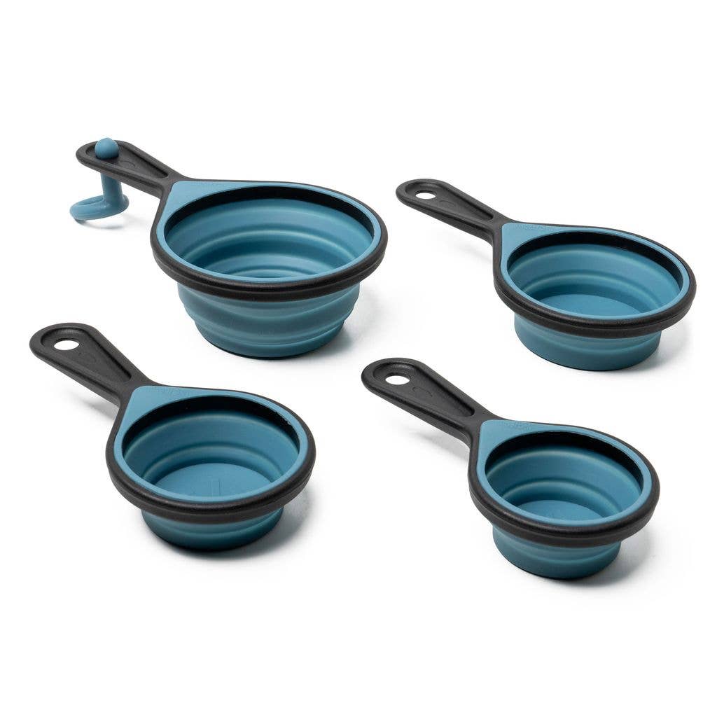 DM Merchandising - Krumbs Kitchen Silicone Collapsible Measuring Cups 4pcs Set