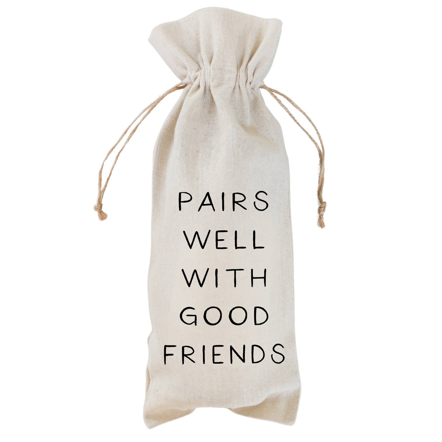 Porter Lane Home - Pairs Well Wine Bag