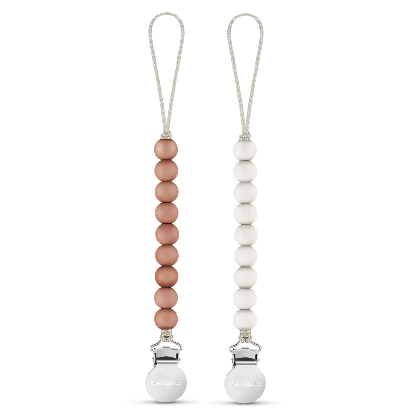 Bleu La La - Lulababe Pacifier Clip