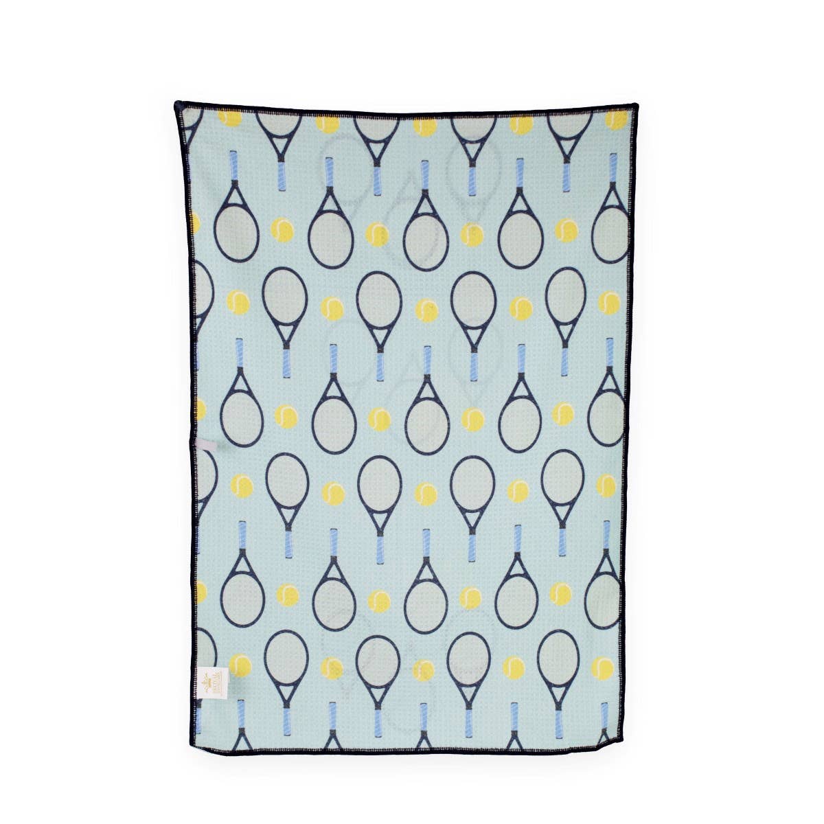 The Royal Standard - Tennis Club Waffle Sports Towel   Sky/Multi   17x24