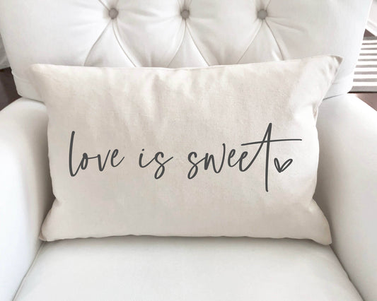 Cotton & Crate - Love Is Sweet Valentine's Day Pillow