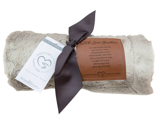 Softly Said Thoughtful Blanket for Grandma with Love 8024