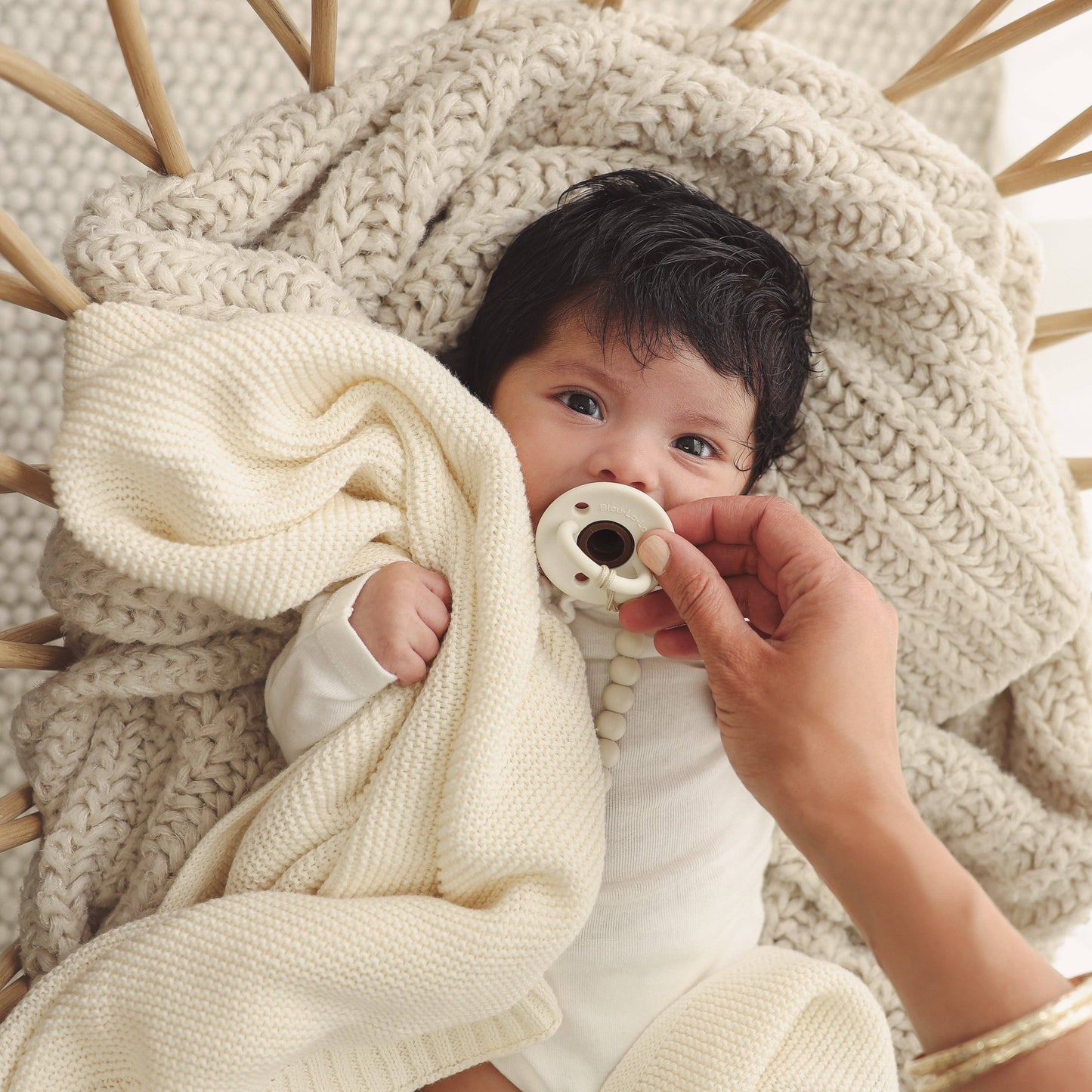 Bleu La La - Lulababe 2 Tone Pacifier
