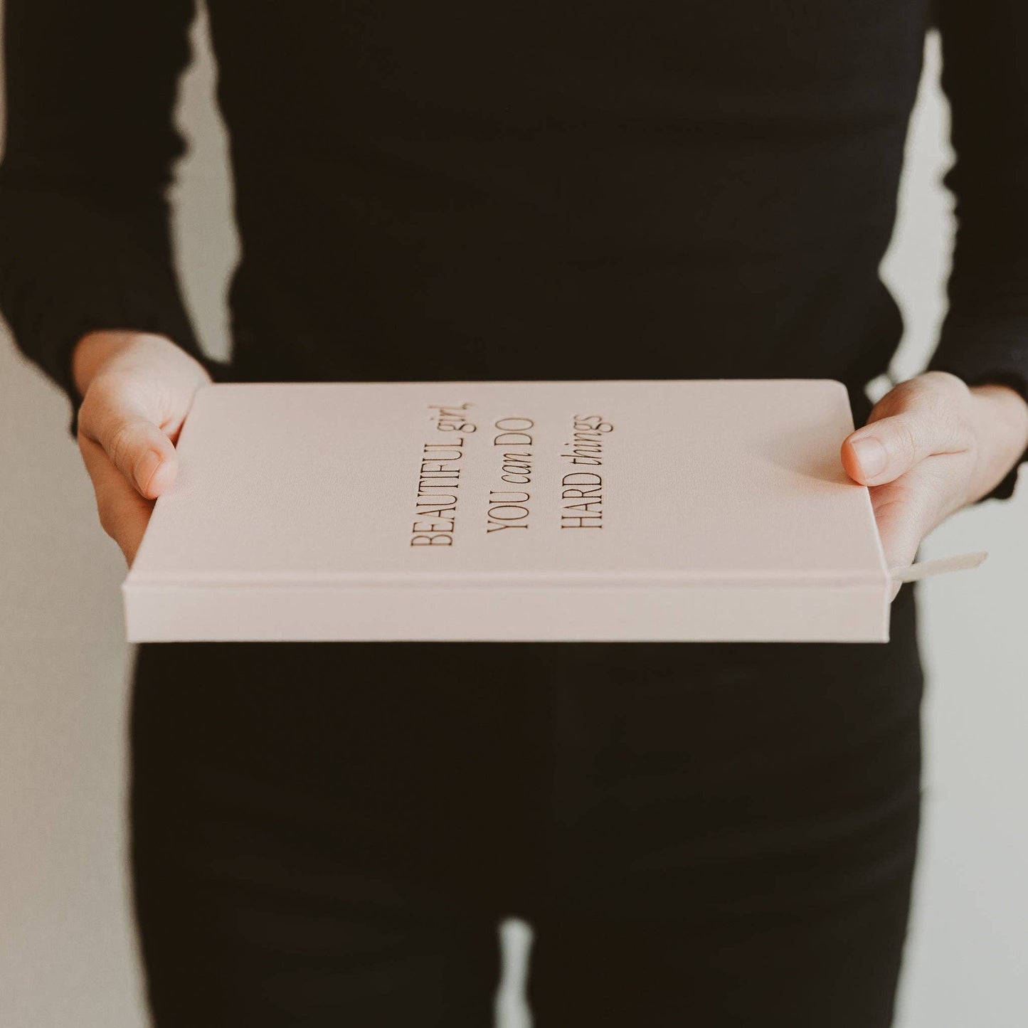 Sweet Water Decor - Beautiful Girl Fabric Journal - Home Decor & Gifts