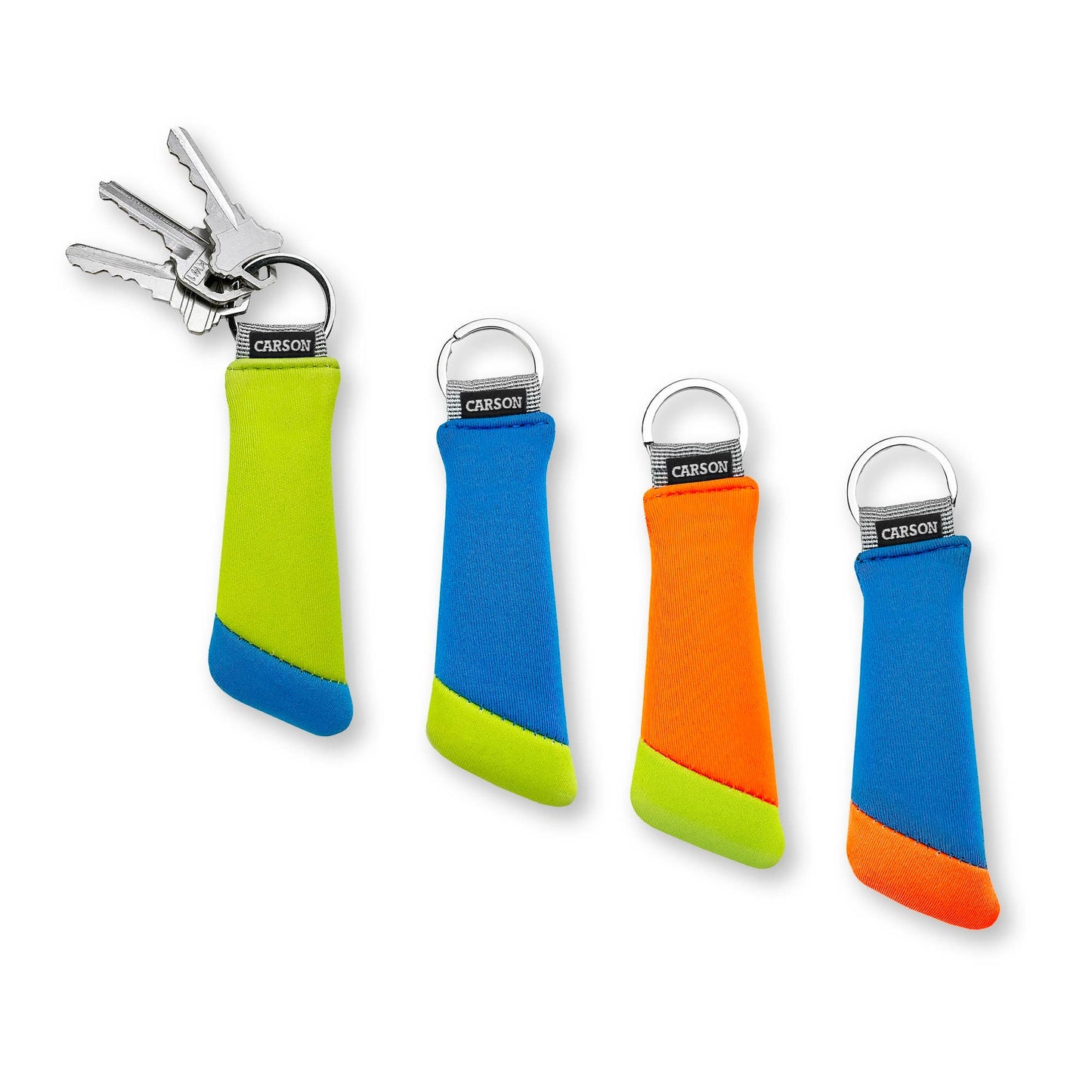 Carson - High Visibility Floating Neoprene Keychain, Assorted Colors