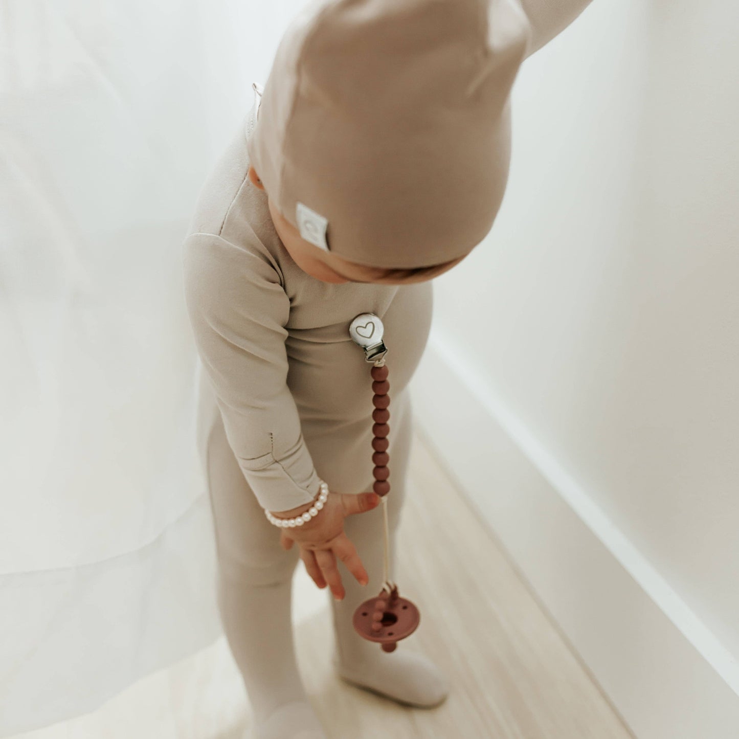 Bleu La La - Lulababe Pacifier Clip