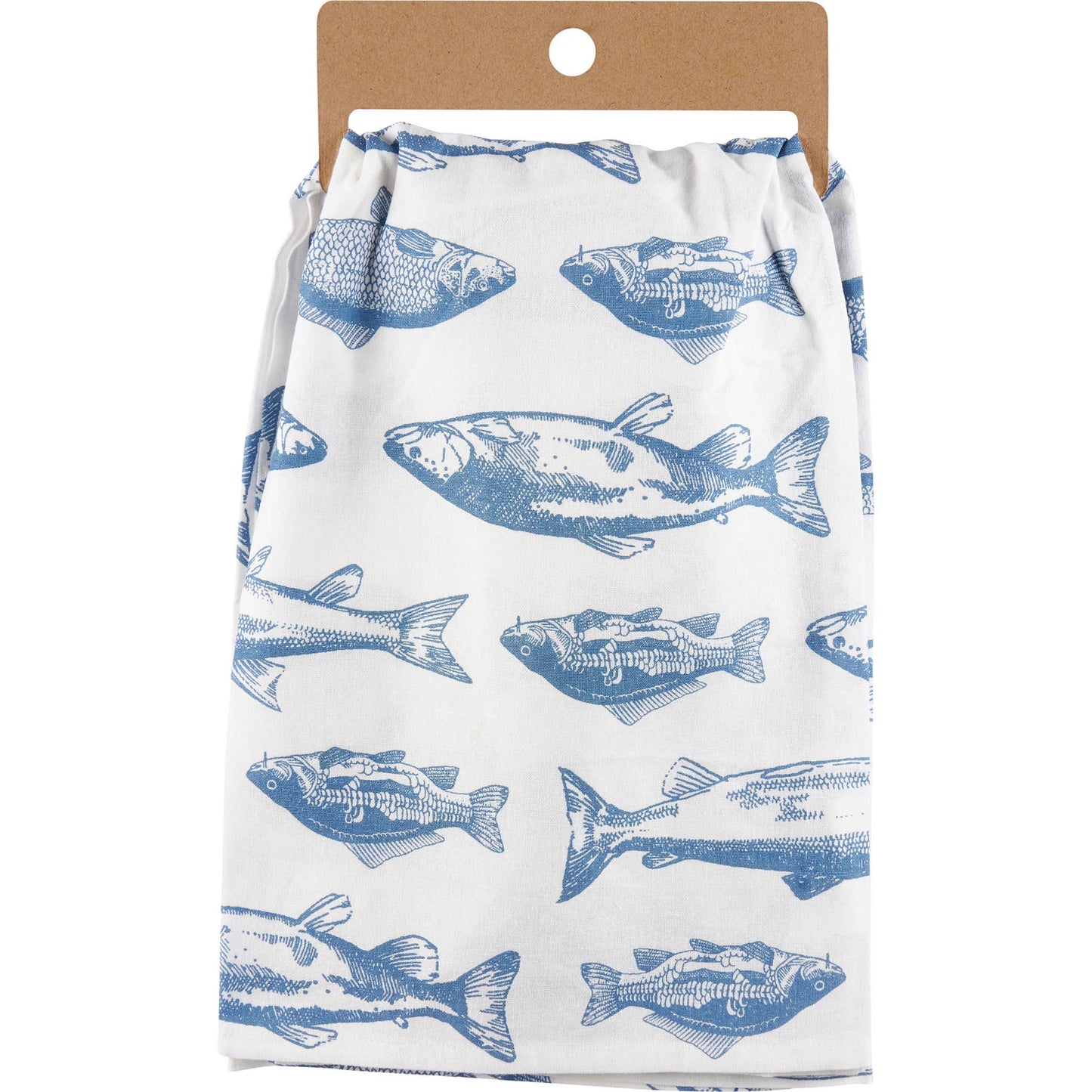 Primitives by Kathy - Lake Life Fish Towel
