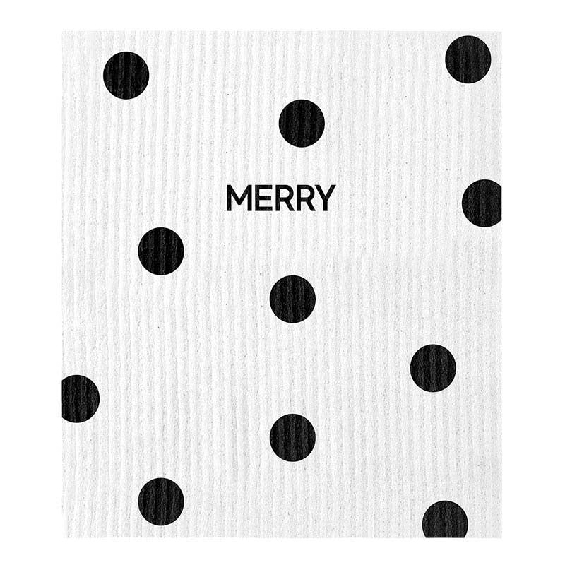 Santa Barbara Design Studio by Creative Brands - Organic Dish Cloth - Merry
