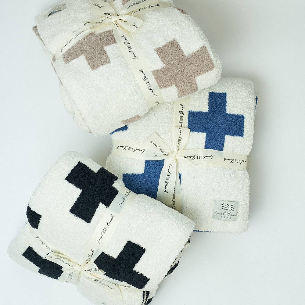 Local Beach - Cross Luxe Home Blanket