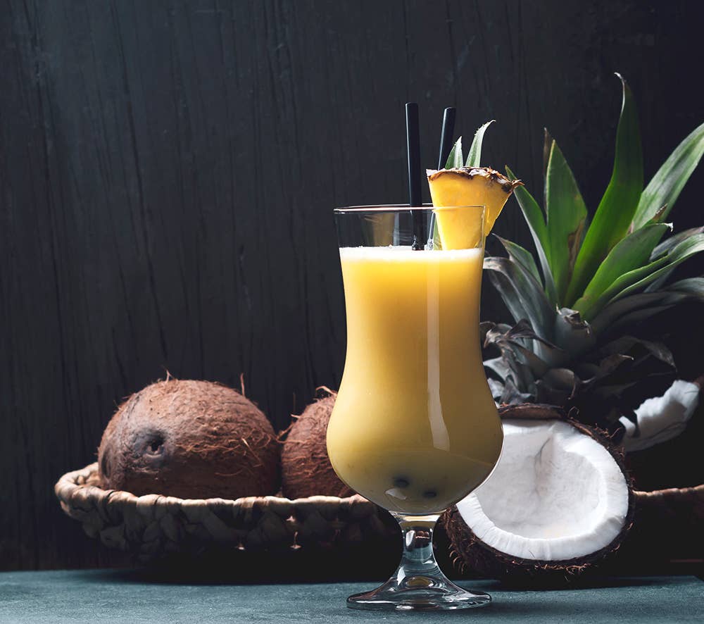 Slush Mix-Pina Colada Agua Fresca---Julio's Kitchen