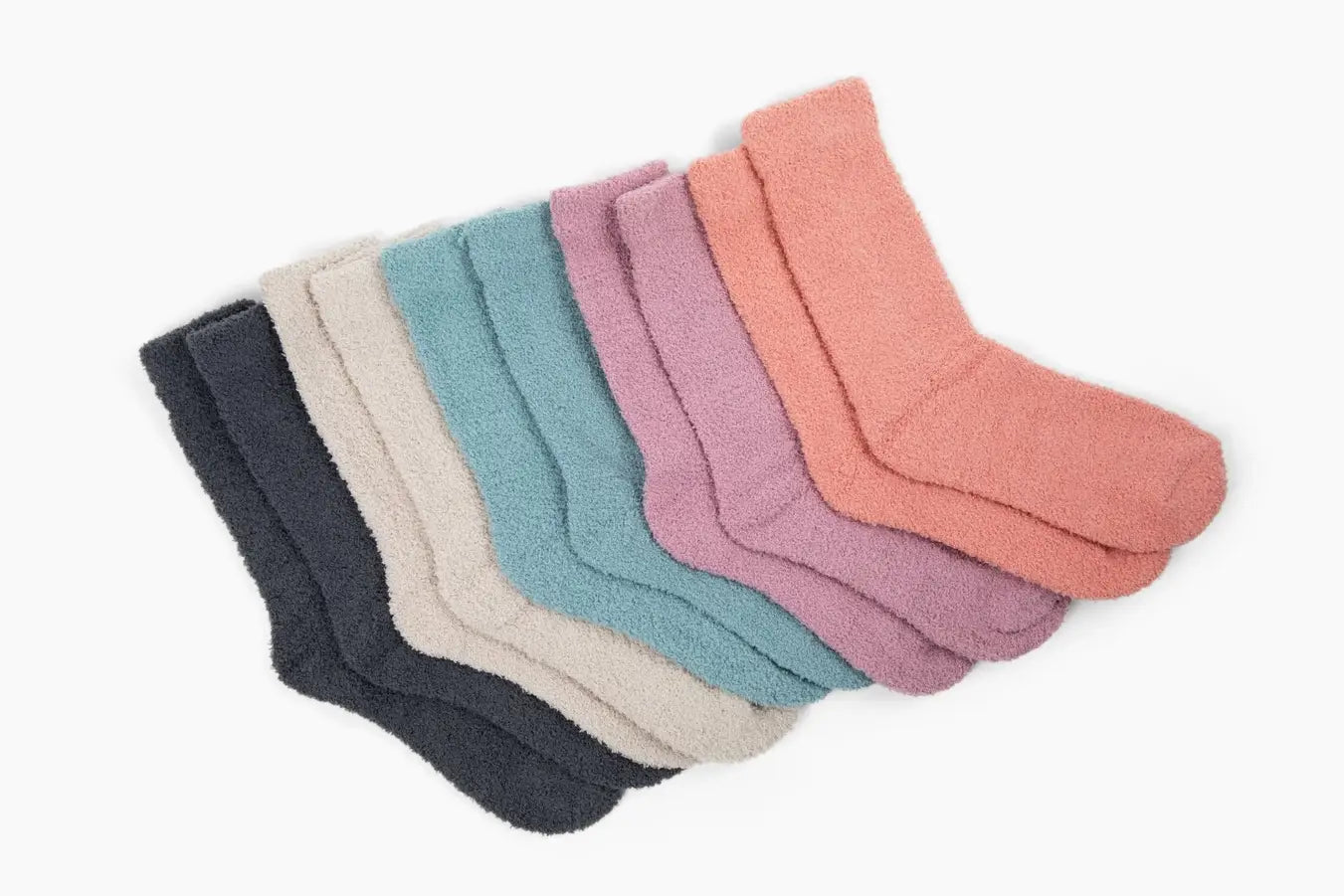 Giften Market - Cozy Cloud Socks - Stone Blue - Warm & Soft - Winter Gift