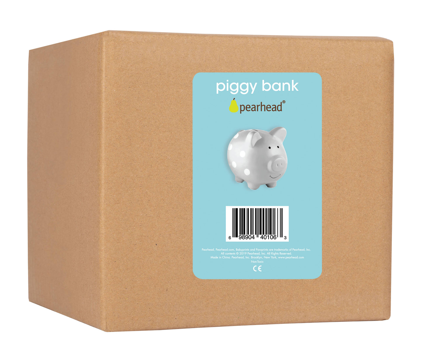 Pearhead - Polka Dot Piggy Bank