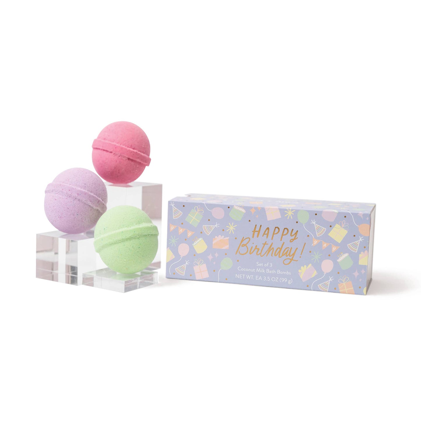 Cait + Co - Happy Birthday Bath Bomb Gift Set