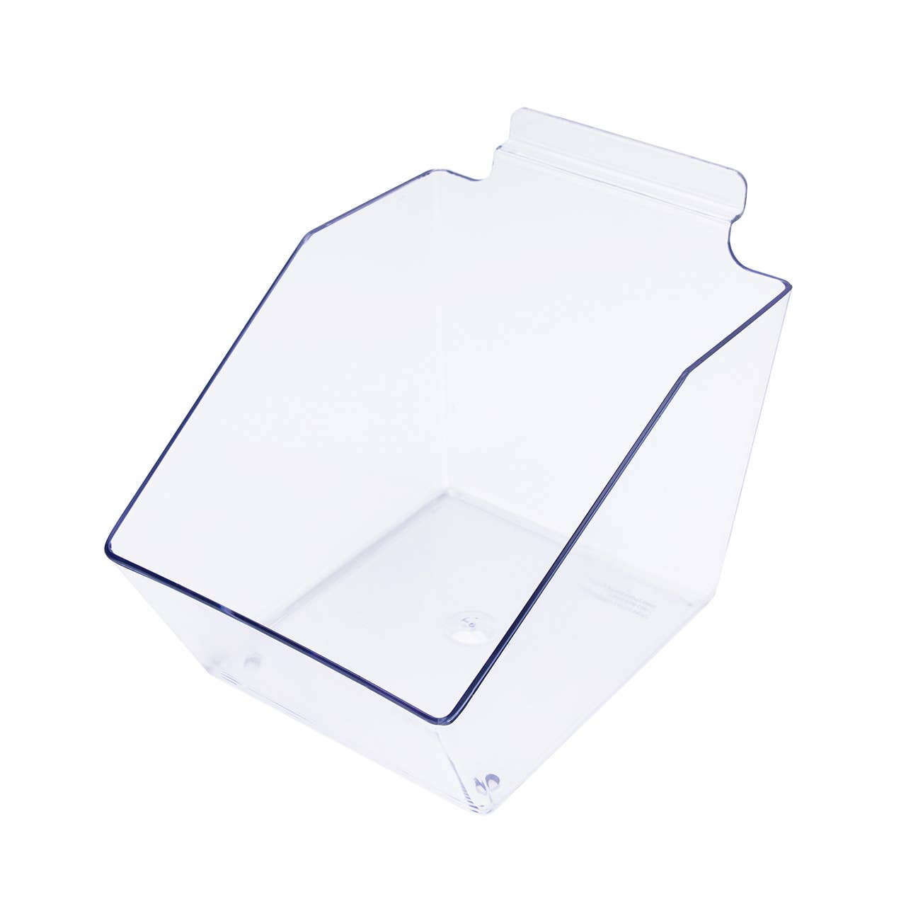 Store Supply Warehouse - 6" X 5 ½" X 7 ½" Clear Plastic Dump Bin