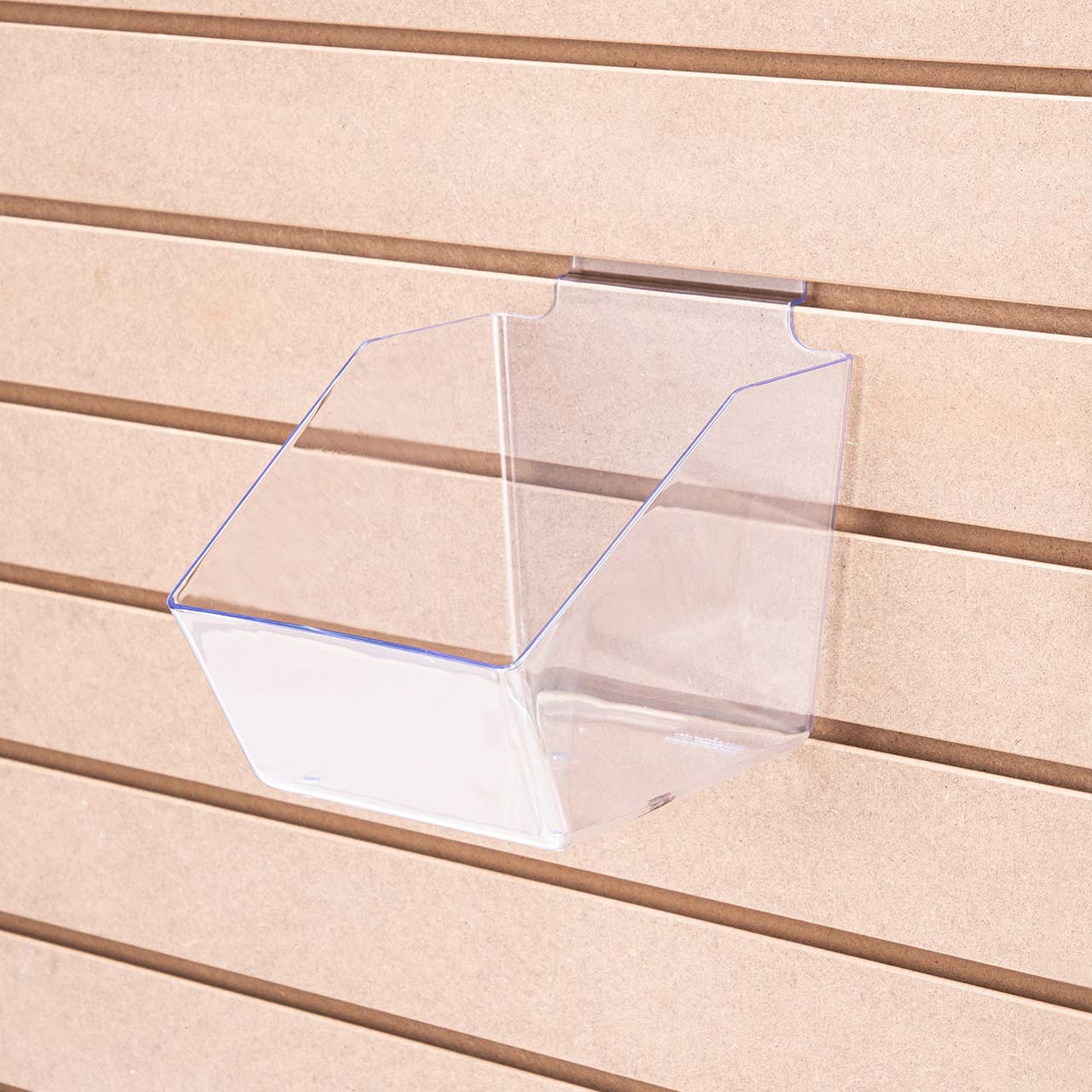 Store Supply Warehouse - 6" X 5 ½" X 7 ½" Clear Plastic Dump Bin