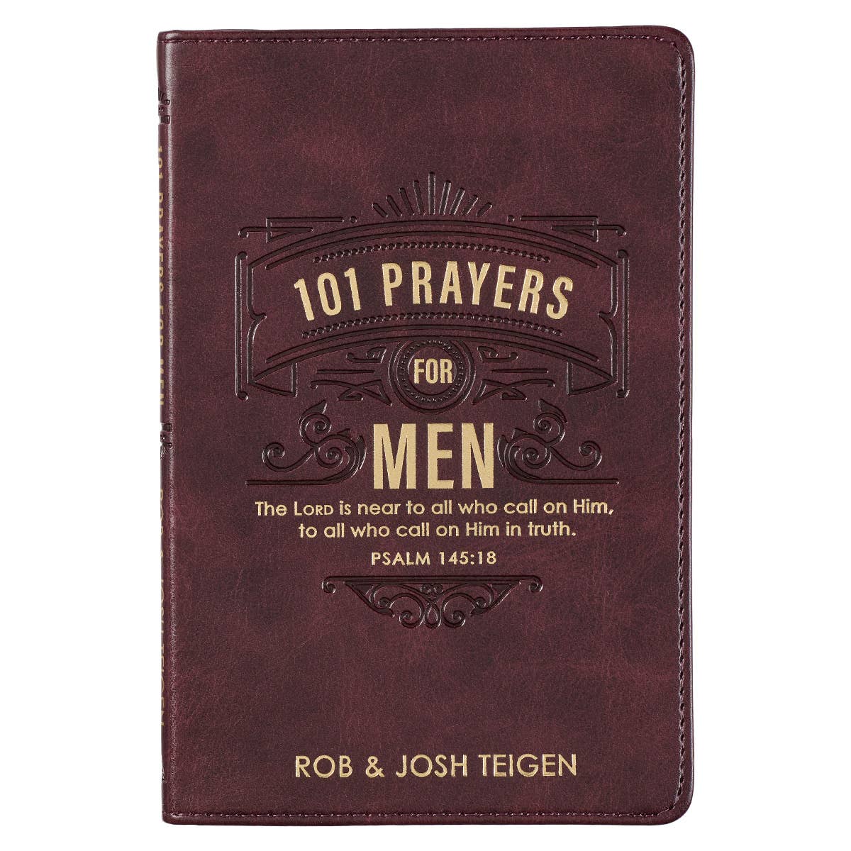 Christian Art Gifts - 101 Prayers for Men Faux Leather