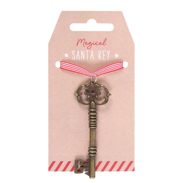 Something Different Wholesale - Set of 30 Santa's Magic Christmas Key Stocking Stuffer