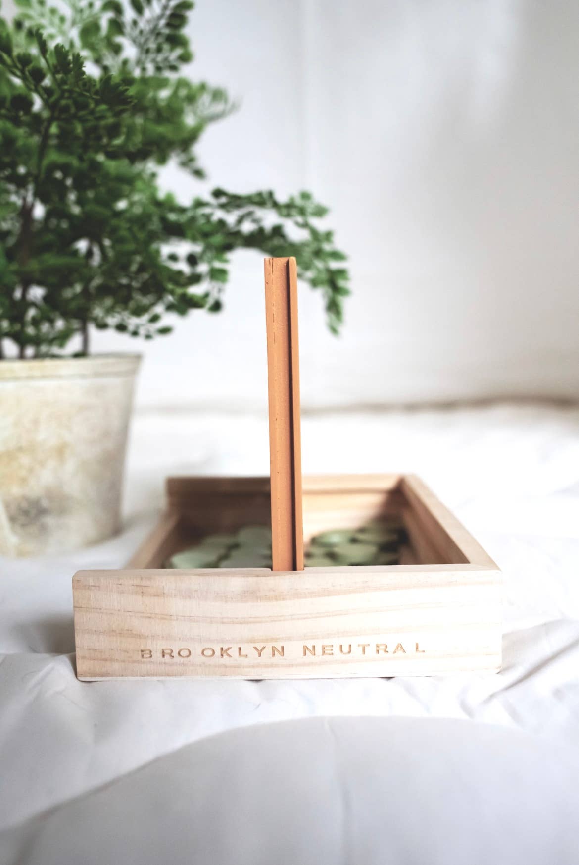 Brooklyn Neutral - Wooden Four in a Row