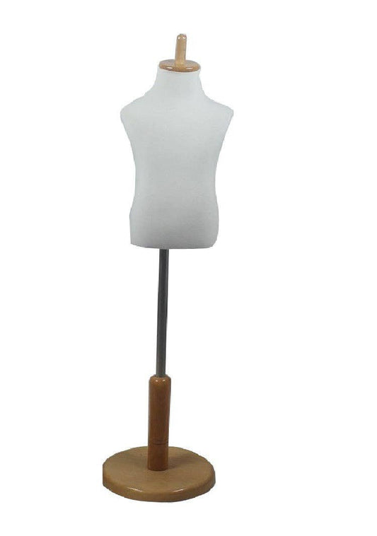 FIXTUREDISPLAYS - FixtureDisplays Infant Mannequin Display 2T-4T Bust 19" Waist 19" Hip 21" Torso Height 18" 13790