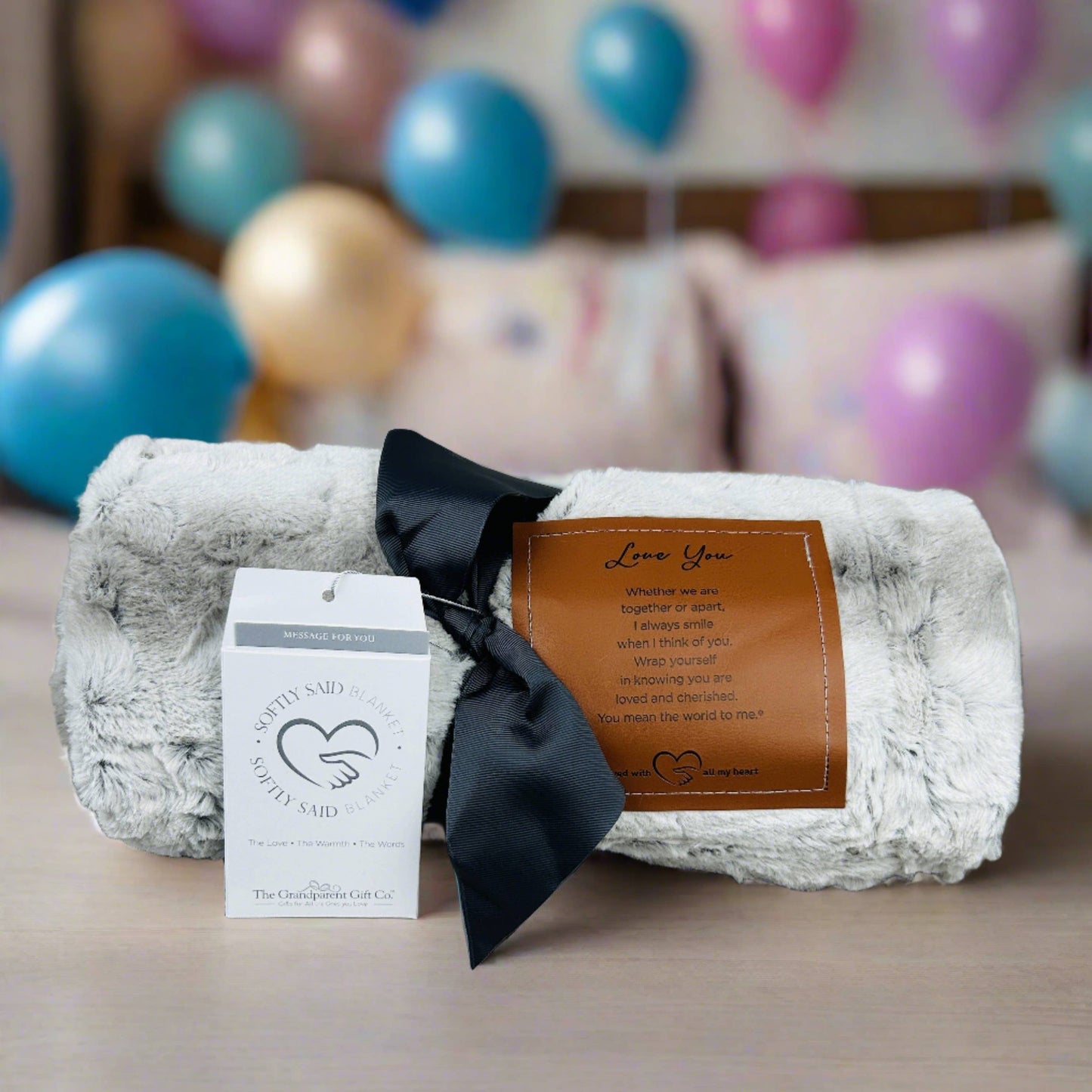 Softly Said Blanket: Love You Gift for Family or Friend 8030