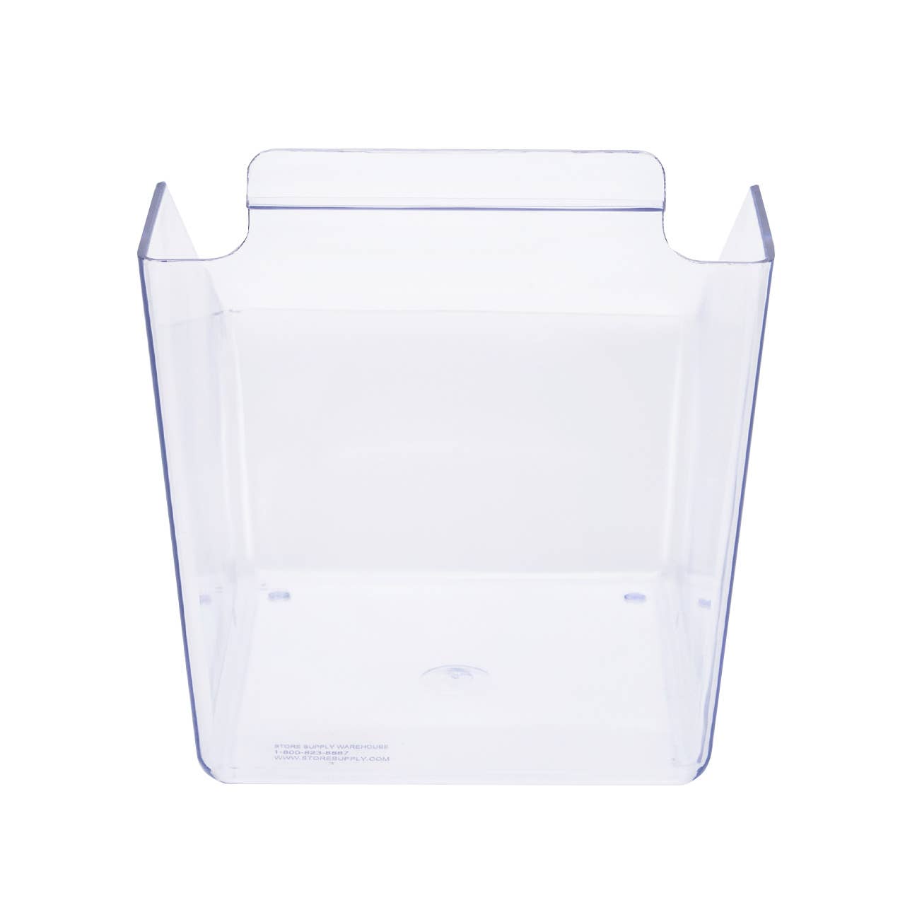 Store Supply Warehouse - 6" X 5 ½" X 7 ½" Clear Plastic Dump Bin