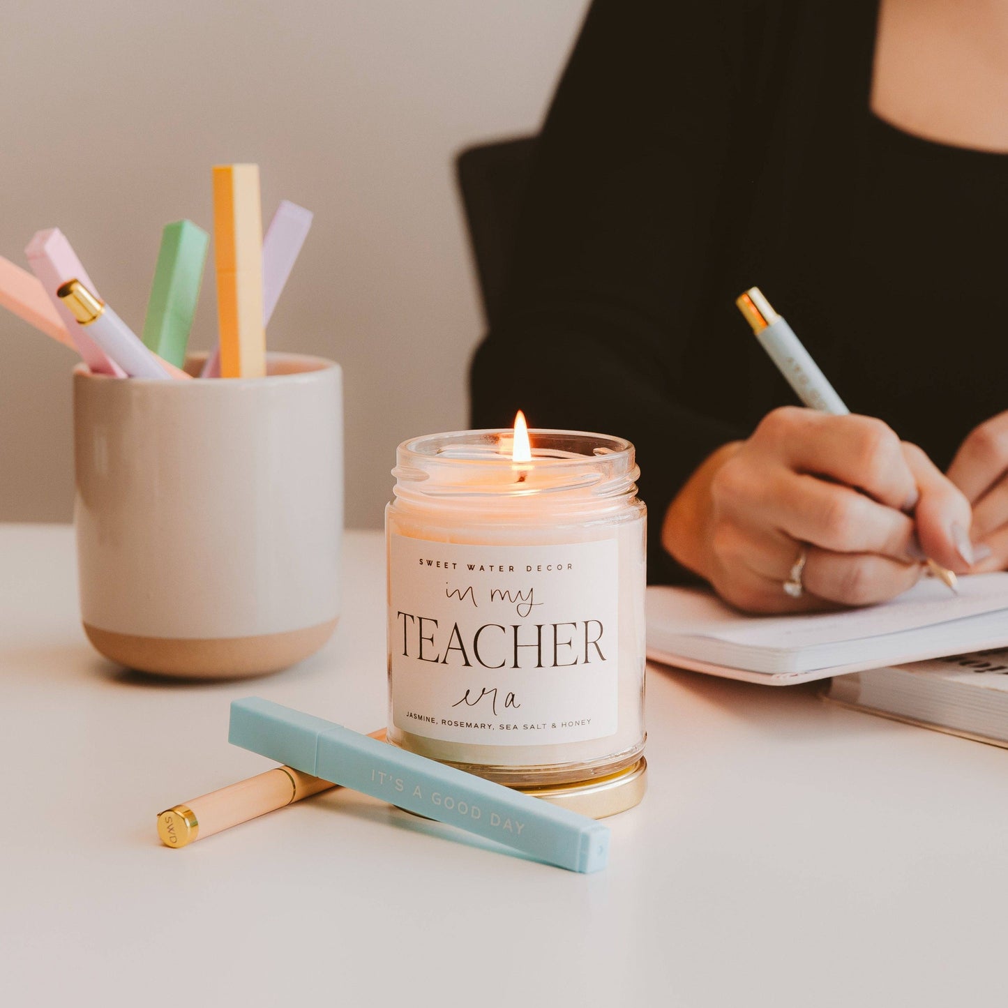 Sweet Water Decor - In My Teacher Era Soy Candle - Home Decor & Gifts