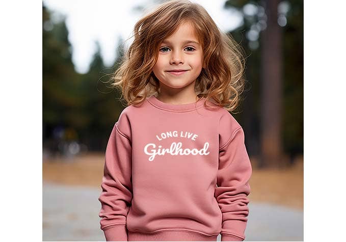 Holland Ave Clothing - Long Live Girlhood Sweatshirt