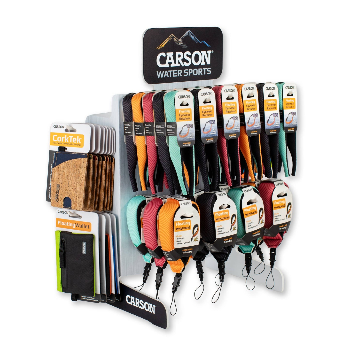 Carson - Water Sports Countertop Display (64 Assorted Pcs)