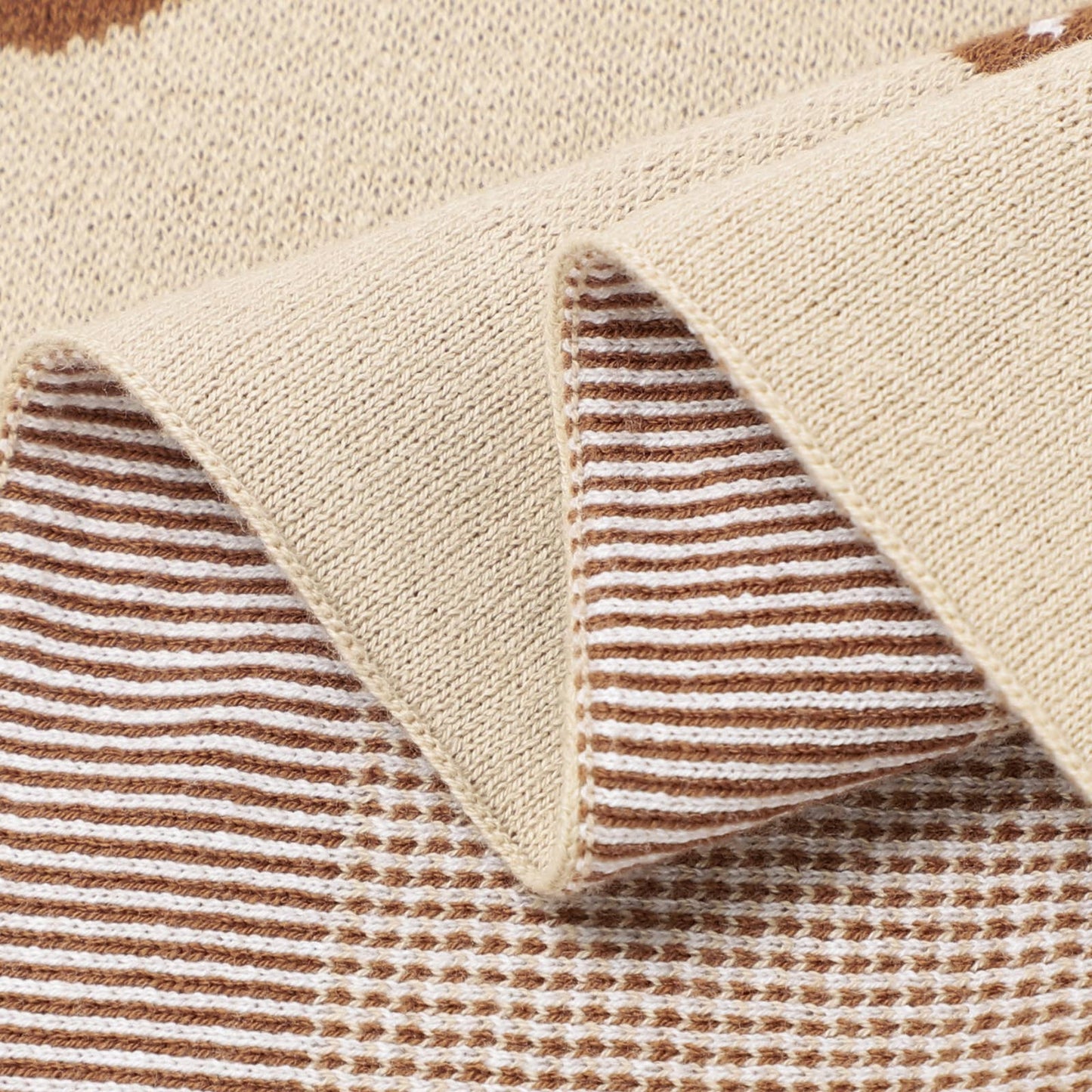 Bleu La La - 100% Luxury Cotton Swaddle Receiving Baby Blanket - Mushroom