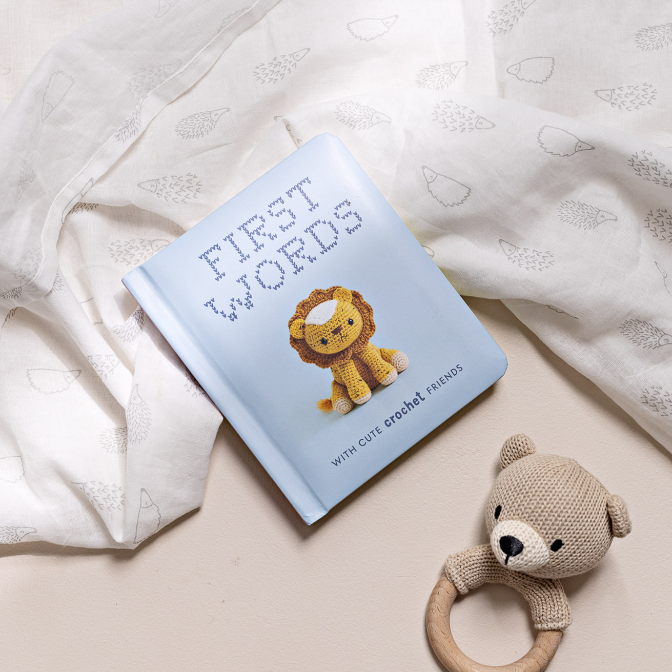 Paige Tate & Co. - First Words w/ Cute Crochet Friends (stocking stuffers)