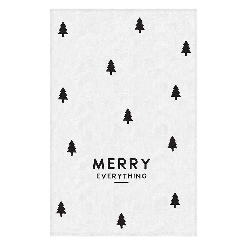 Santa Barbara Design Studio by Creative Brands - Holiday Tea Towel - Merry Everything