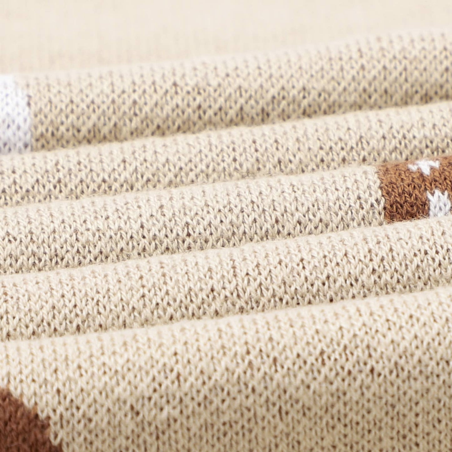 Bleu La La - 100% Luxury Cotton Swaddle Receiving Baby Blanket - Mushroom
