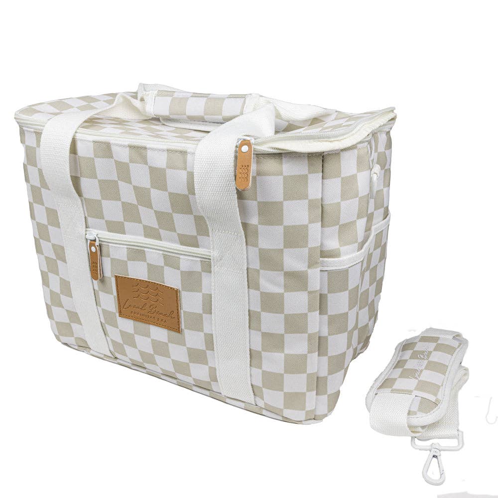 Local Beach - Checker Cooler Bag